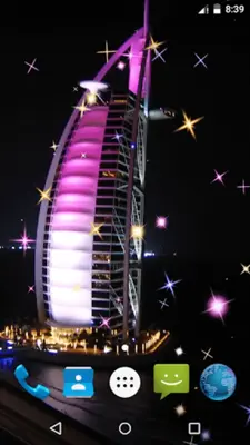 Dubai Night Live Wallpaper android App screenshot 3